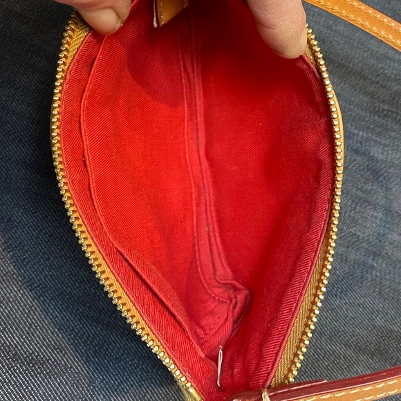 Dooney & Bourke Signature Logo Textile Wristlet - Picture 8 of 12